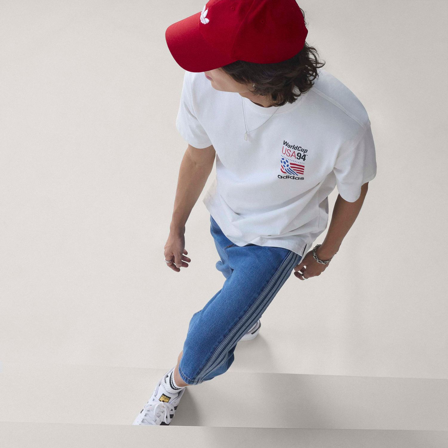 USA 94 GRAPHIC TEE (WHITE/RED/BLUE)