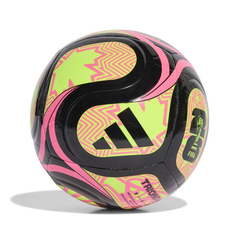 WORLD CUP 2026 TRIONDA CLUB BALL (BLACK/PINK/YELLOW)