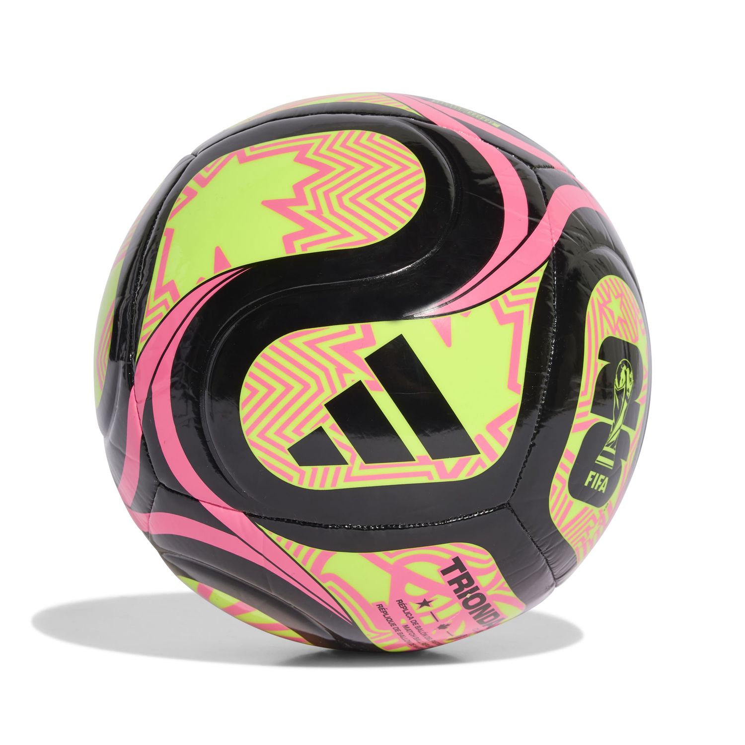 WORLD CUP 2026 TRIONDA CLUB BALL (BLACK/PINK/YELLOW)