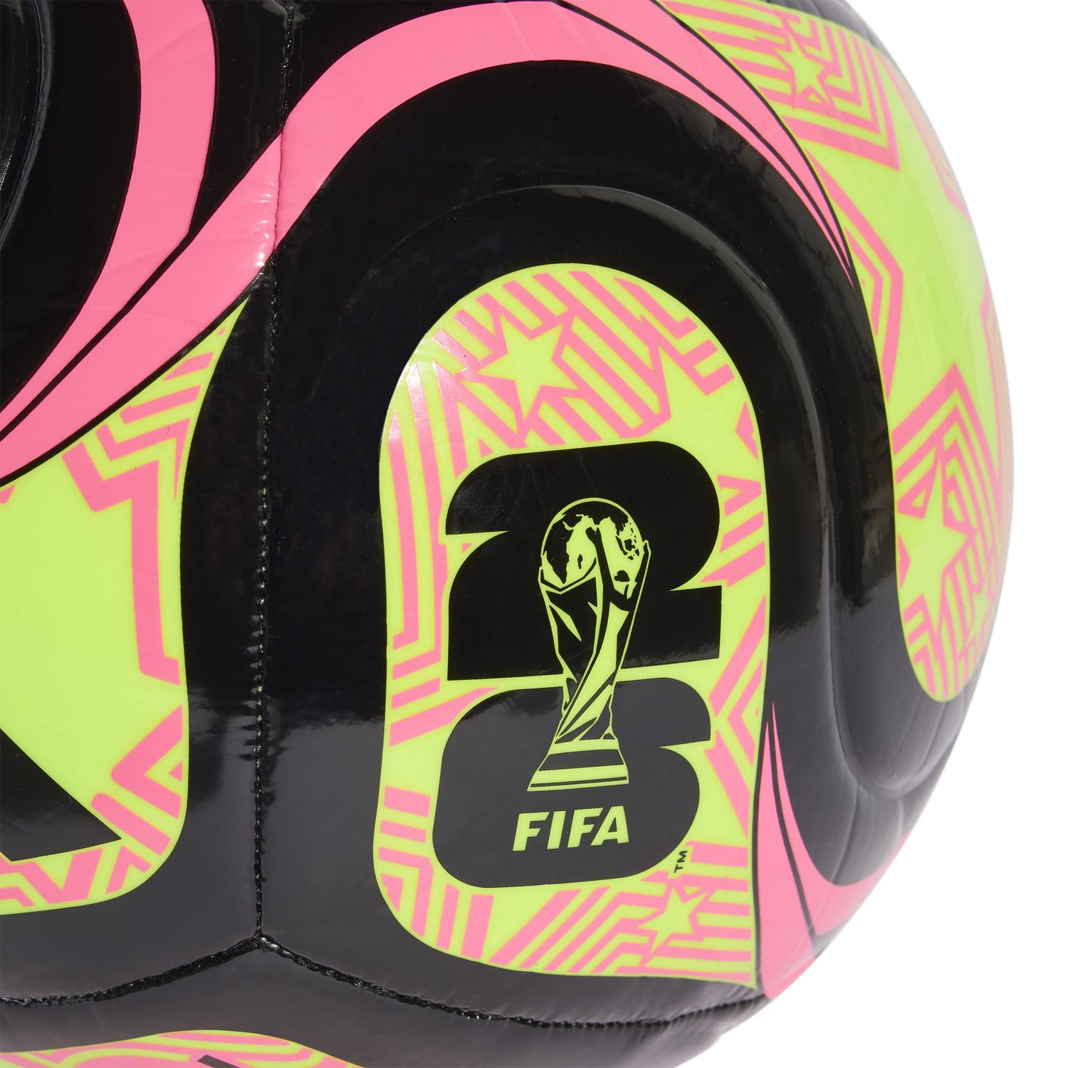 WORLD CUP 2026 TRIONDA CLUB BALL (BLACK/PINK/YELLOW)