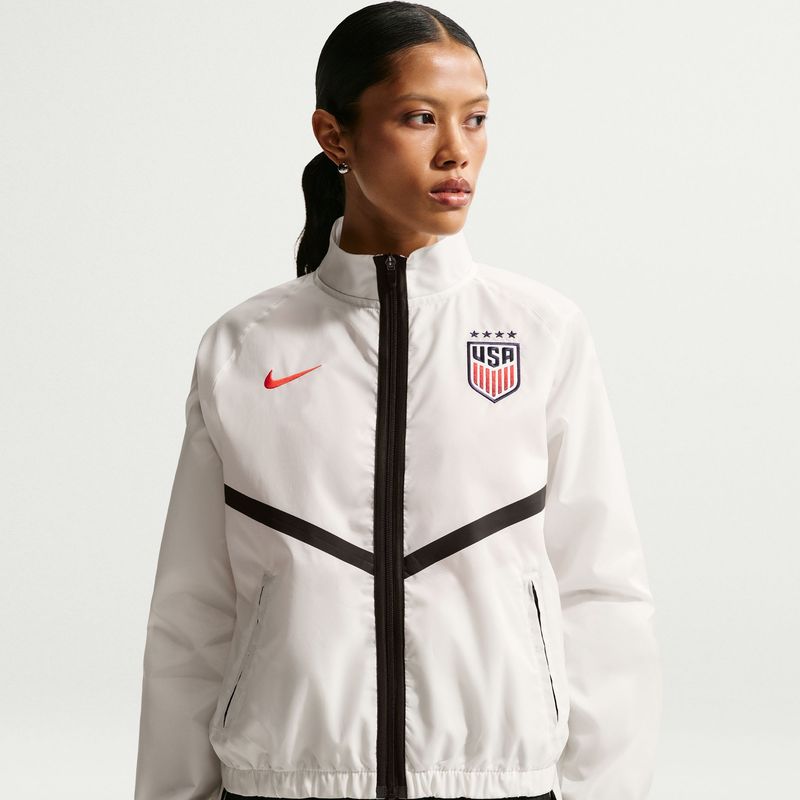 USA 2026 USWNT ANTHEM JACKET (WHITE)