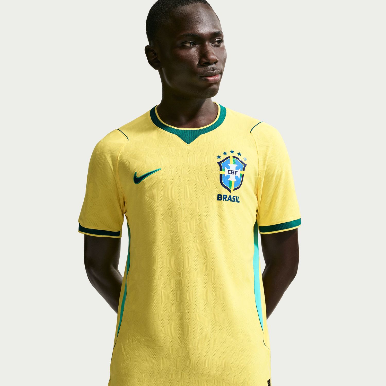 BRAZIL 2026 AUTHENTIC HOME JERSEY (YELLOW)