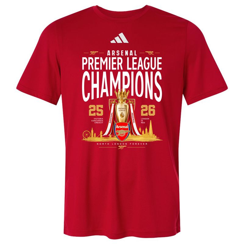 ARSENAL 25/26 CHAMPIONS TEE (RED)
