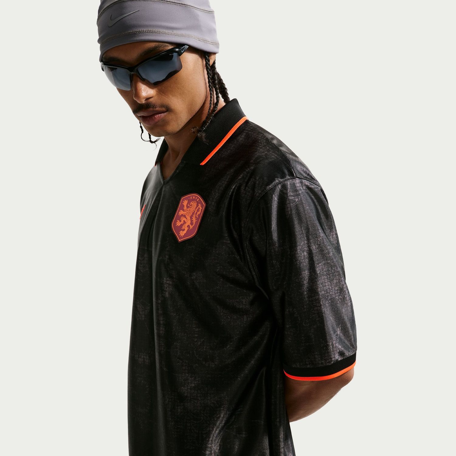 NETHERLANDS 2026 ENERGY SS JERSEY (BLACK/ORANGE)