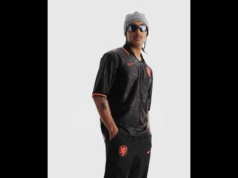 NETHERLANDS 2026 ENERGY SS JERSEY (BLACK/ORANGE)