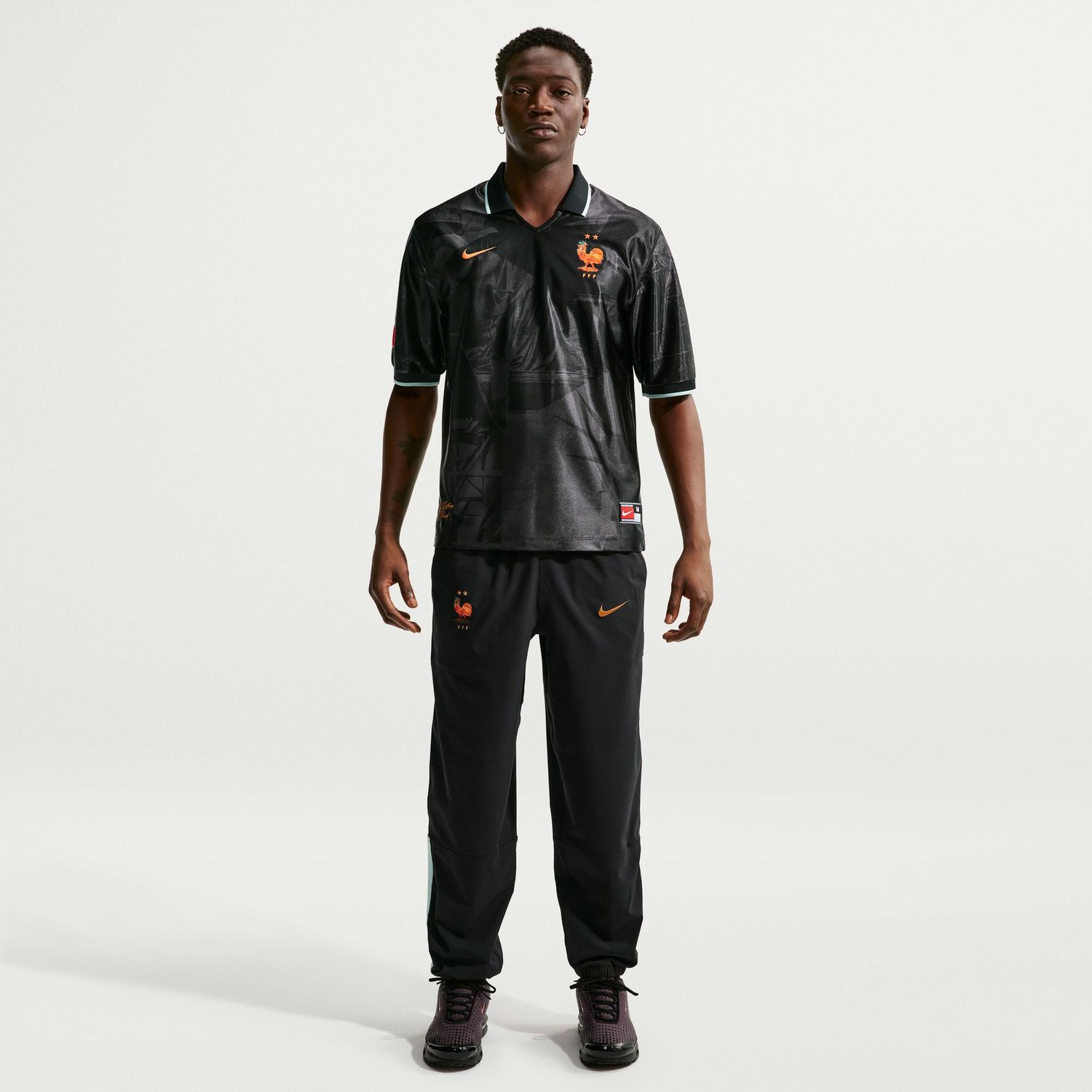 FRANCE 2026 ENERGY SS JERSEY (BLACK/COPPER)
