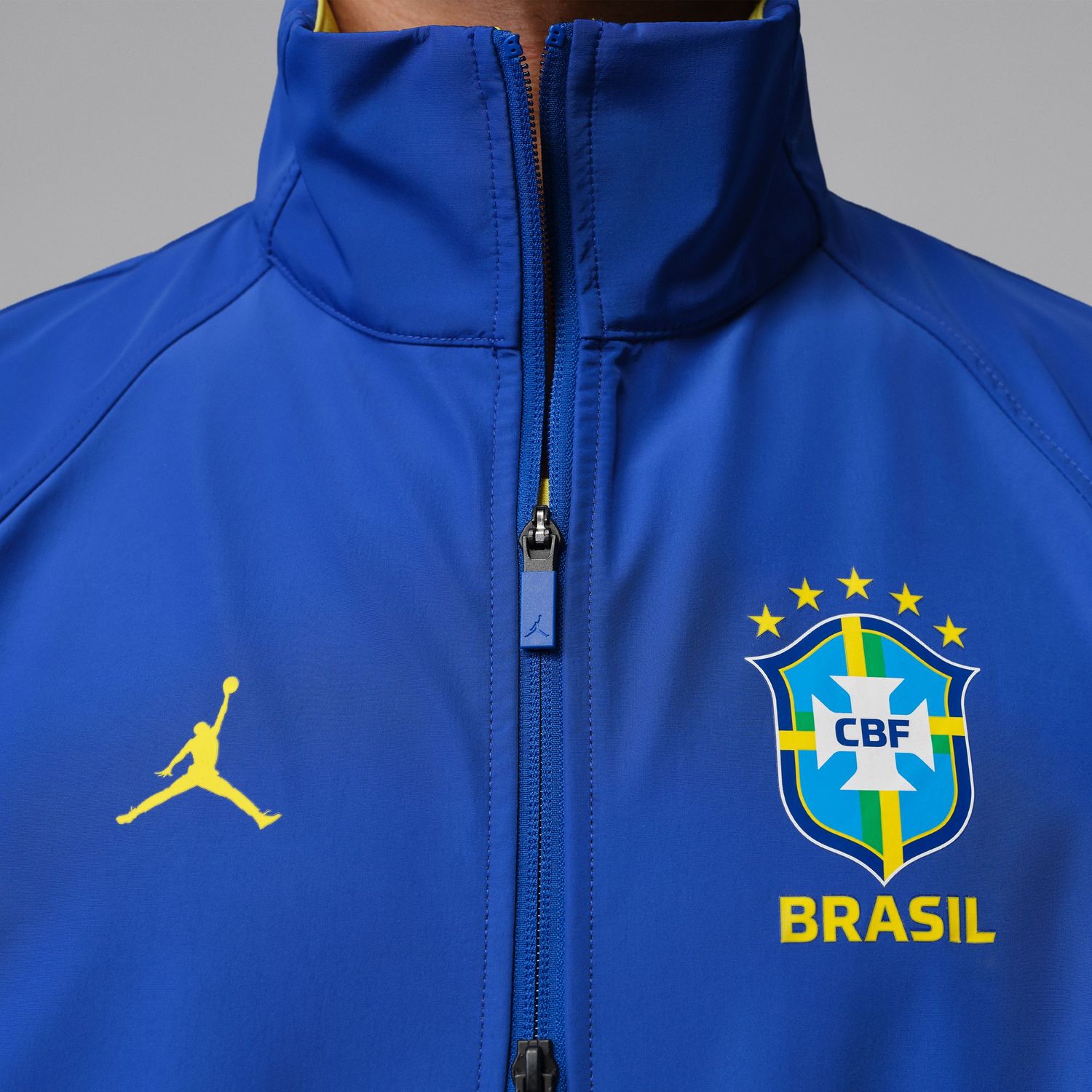BRAZIL 2026 JORDAN ANTHEM JACKET (BLUE)