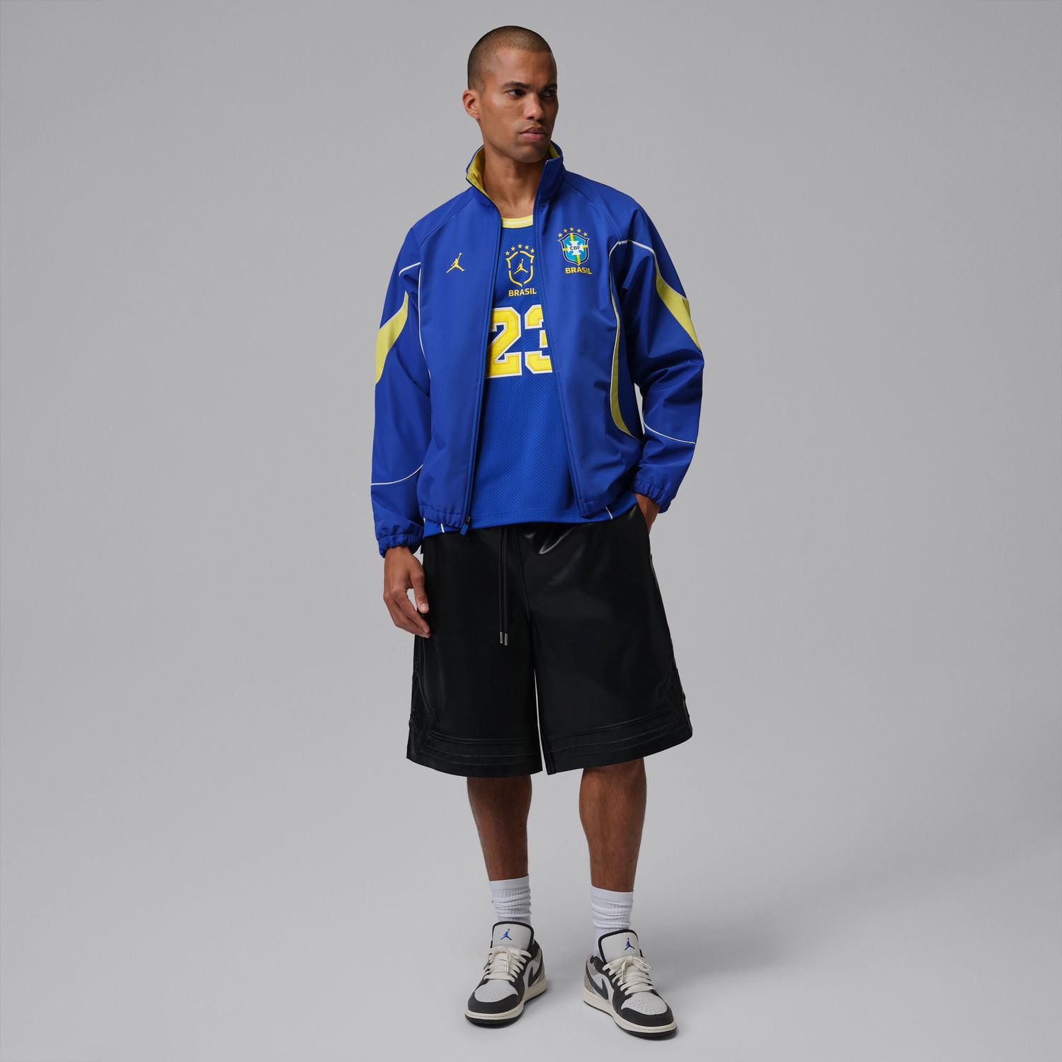 BRAZIL 2026 JORDAN ANTHEM JACKET (BLUE)