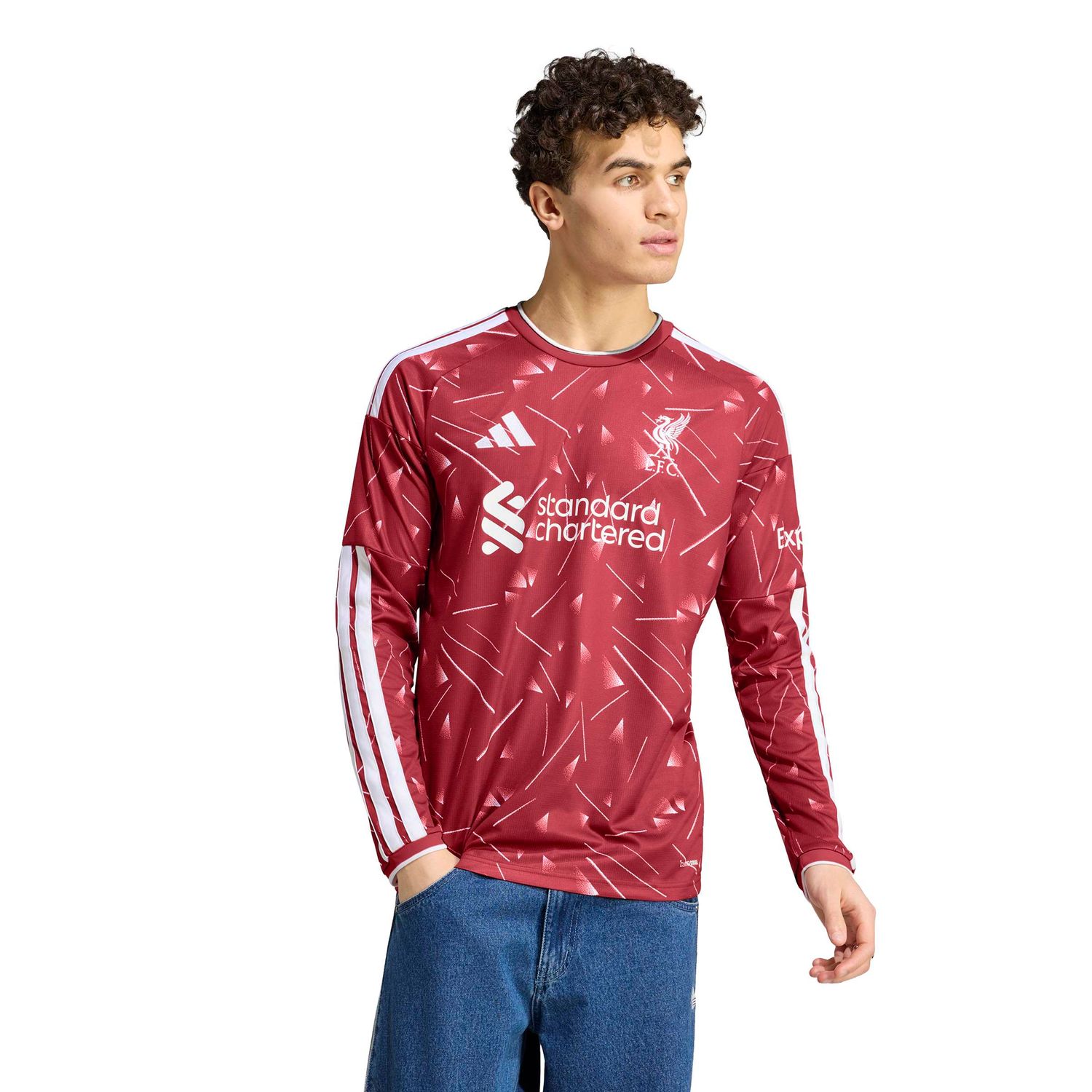 LIVERPOOL 26/27 LS HOME JERSEY (RED/WHITE)