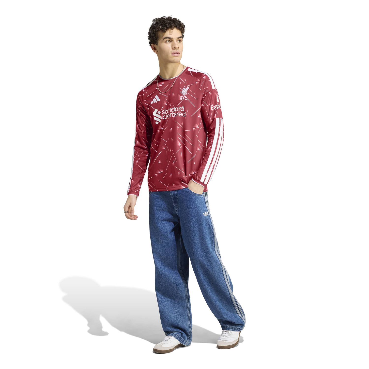 LIVERPOOL 26/27 LS HOME JERSEY (RED/WHITE)