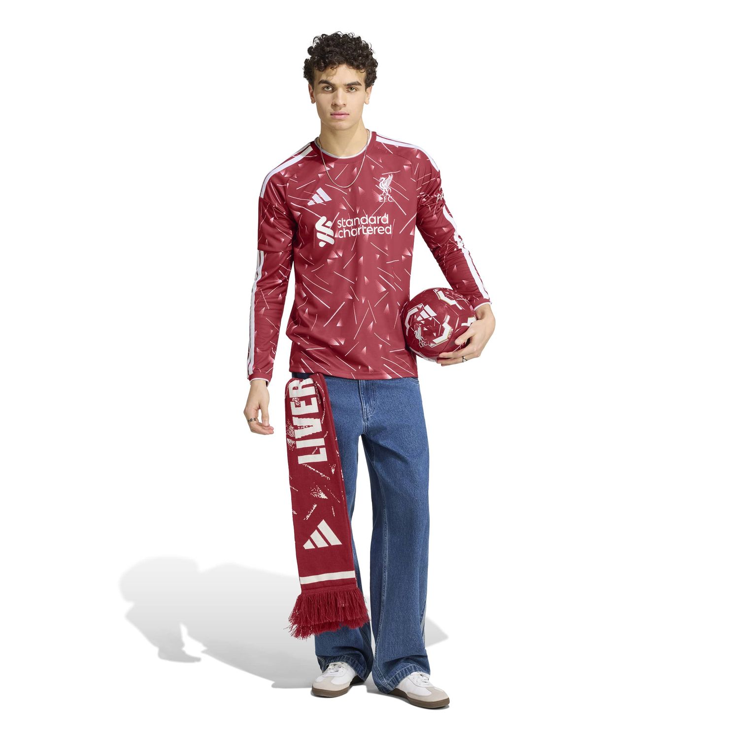 LIVERPOOL 26/27 LS HOME JERSEY (RED/WHITE)