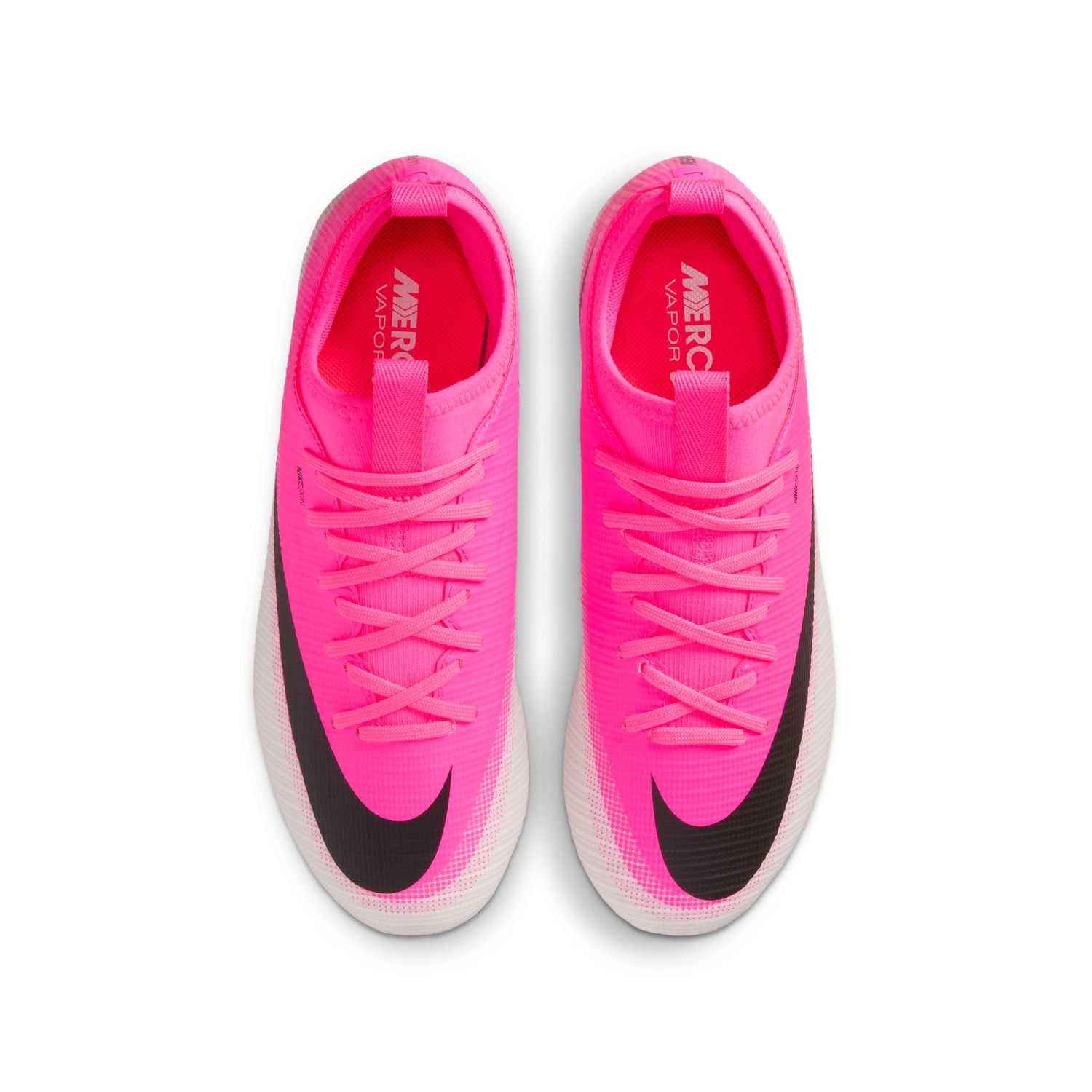 MERCURIAL VAPOR 17 ACADEMY FG/MG JR (PINK/WHITE/BLACK)