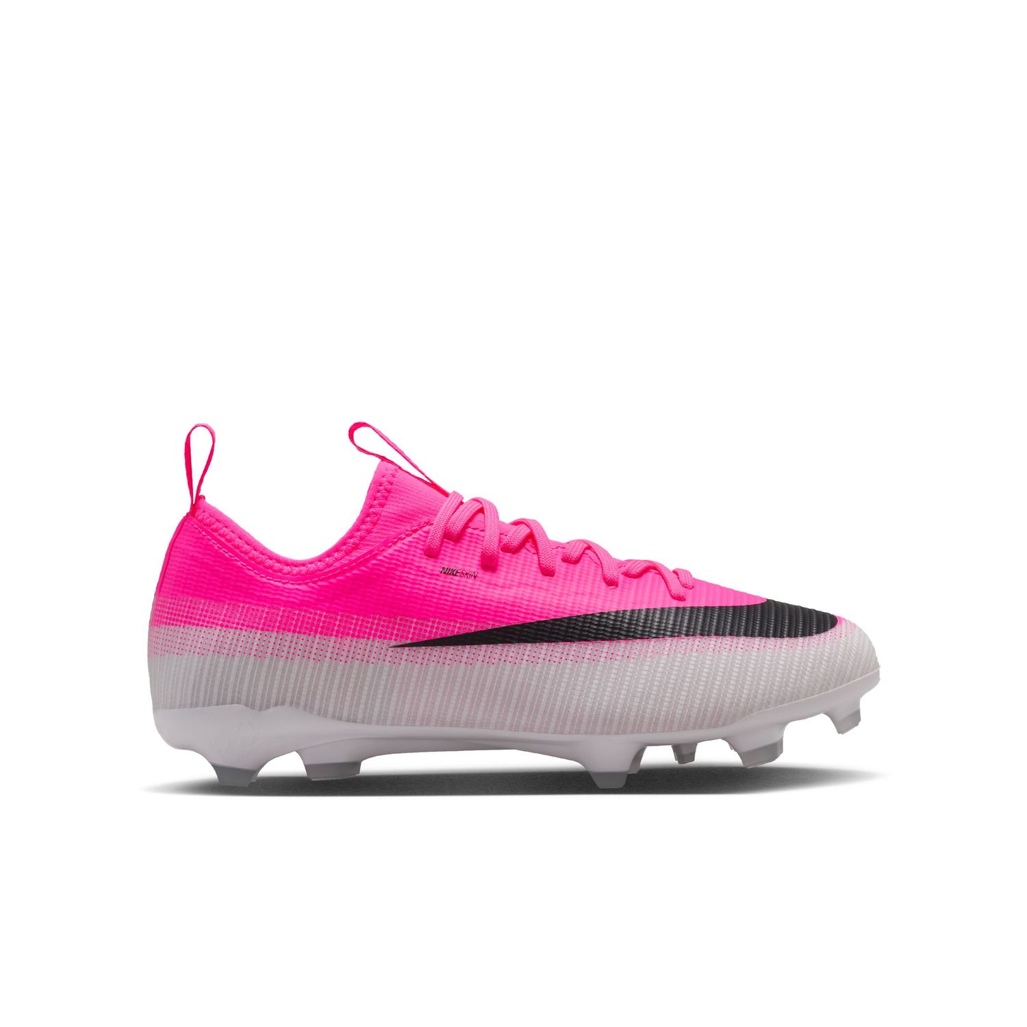 MERCURIAL VAPOR 17 ACADEMY FG/MG JR (PINK/WHITE/BLACK)