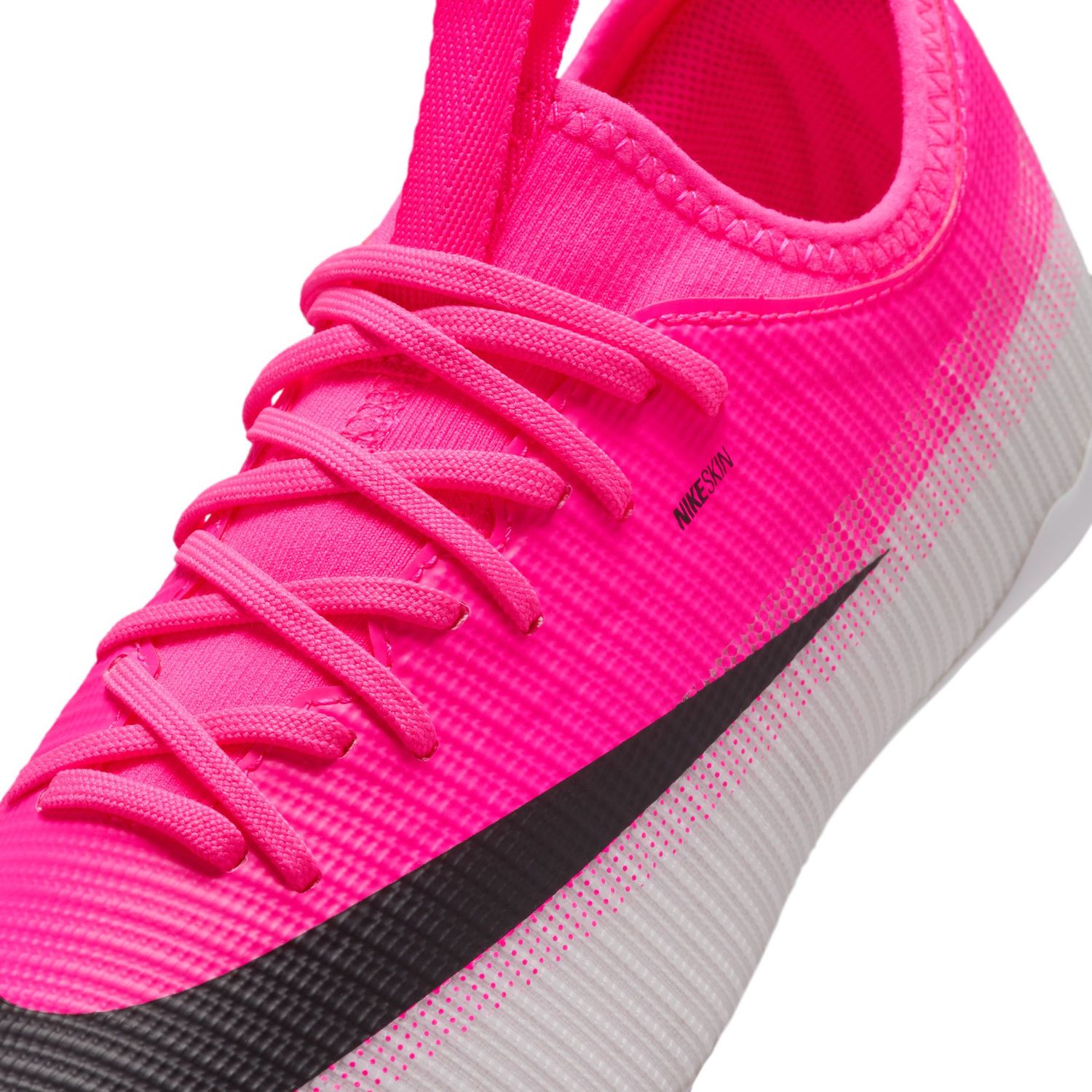 MERCURIAL VAPOR 17 ACADEMY FG/MG JR (PINK/WHITE/BLACK)