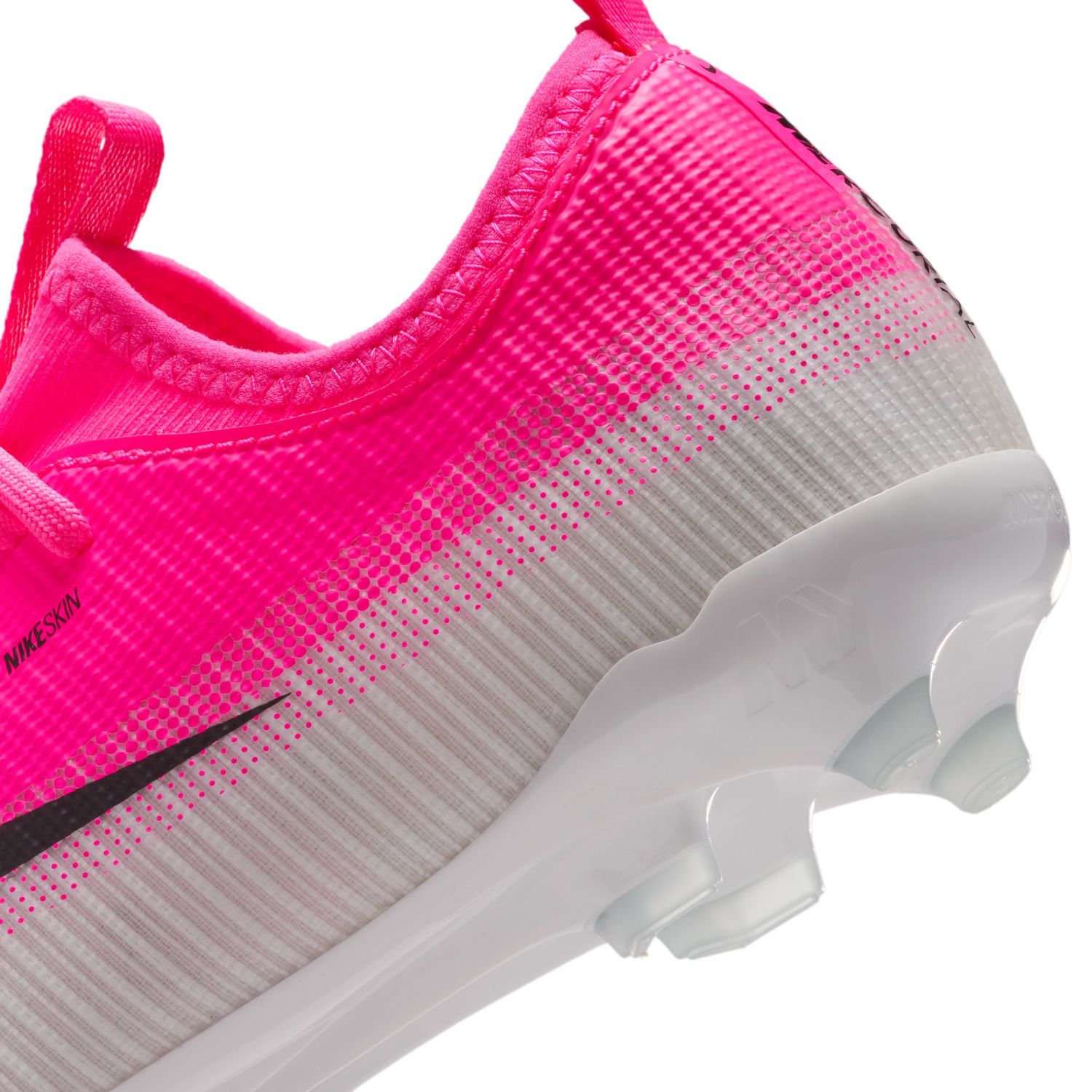 MERCURIAL VAPOR 17 ACADEMY FG/MG JR (PINK/WHITE/BLACK)