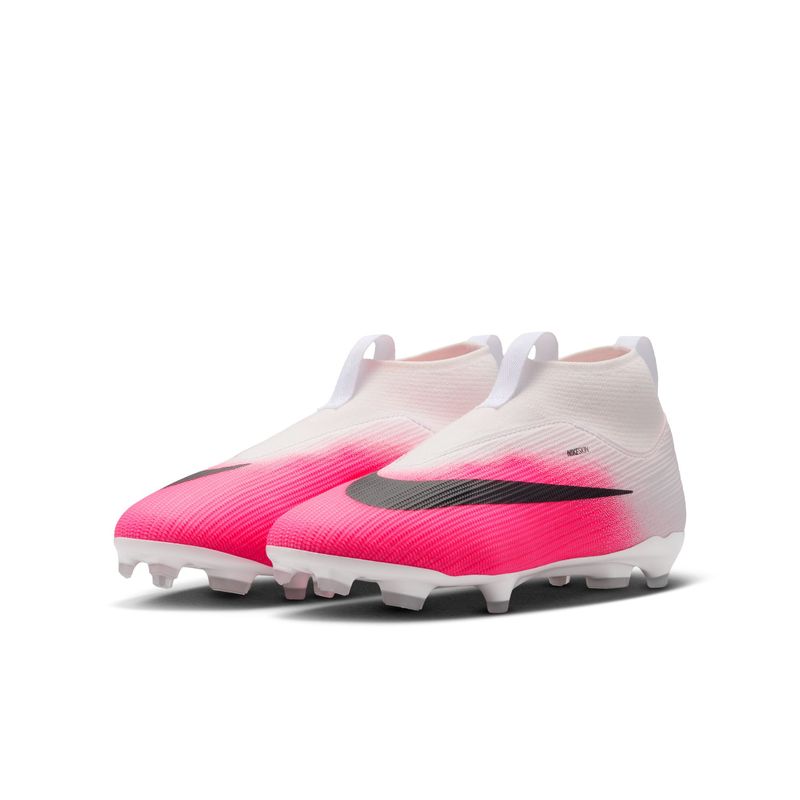 MERCURIAL SUPERFLY 11 ACADEMY FG/MG JR (PINK/WHITE/BLACK)