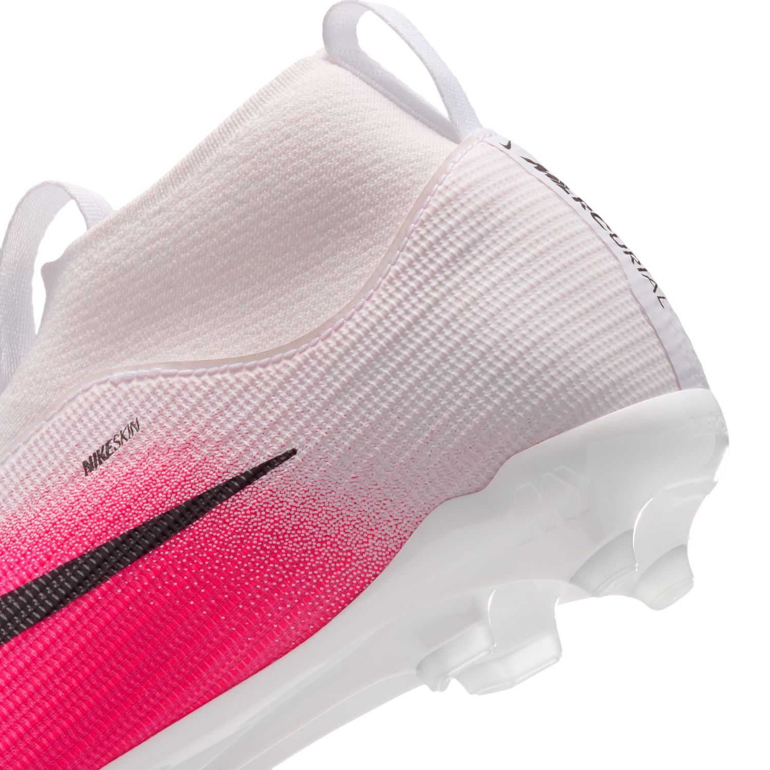 MERCURIAL SUPERFLY 11 ACADEMY FG/MG JR (PINK/WHITE/BLACK)