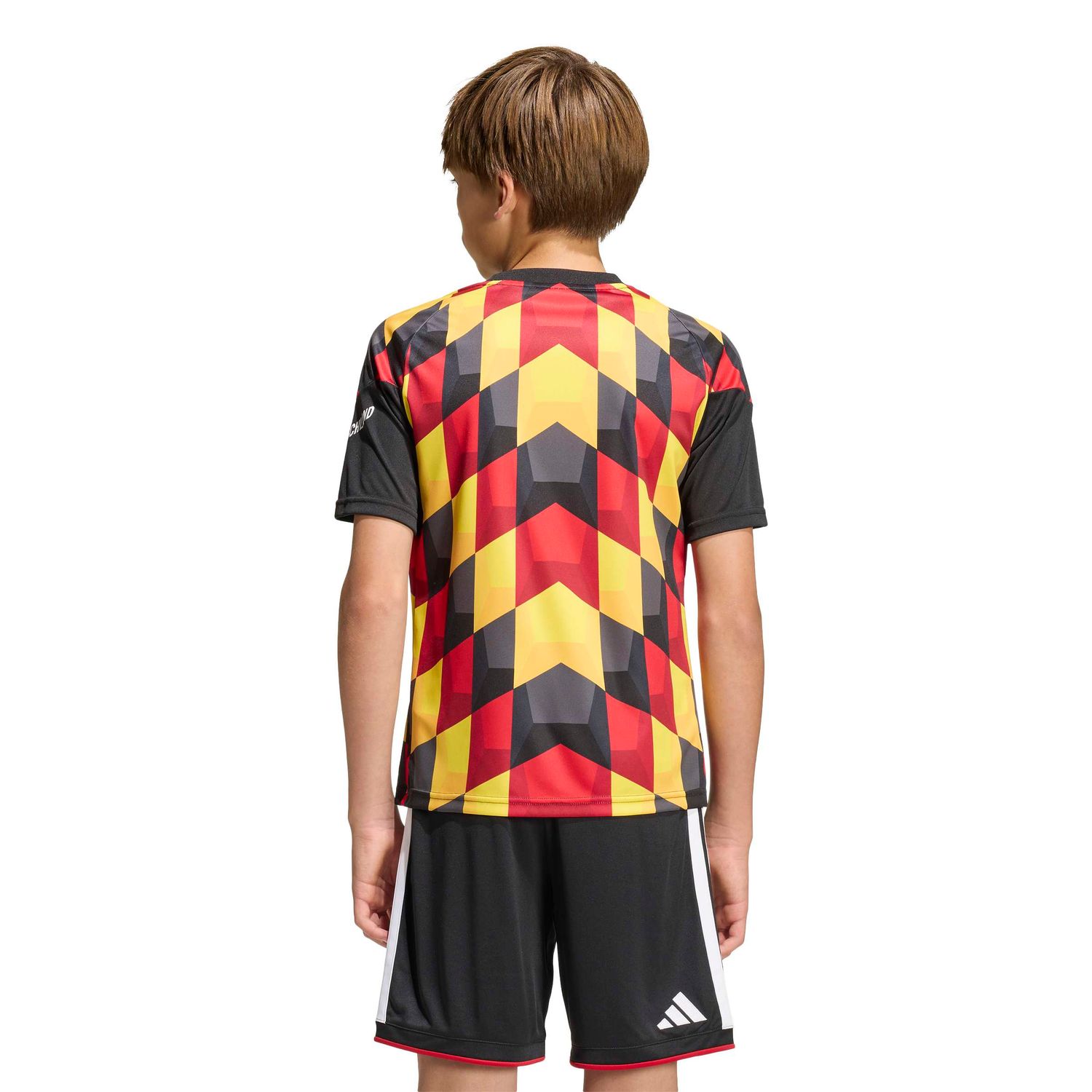 GERMANY 2026 PREMATCH JERSEY YOUTH (BLACK/YELLOW)