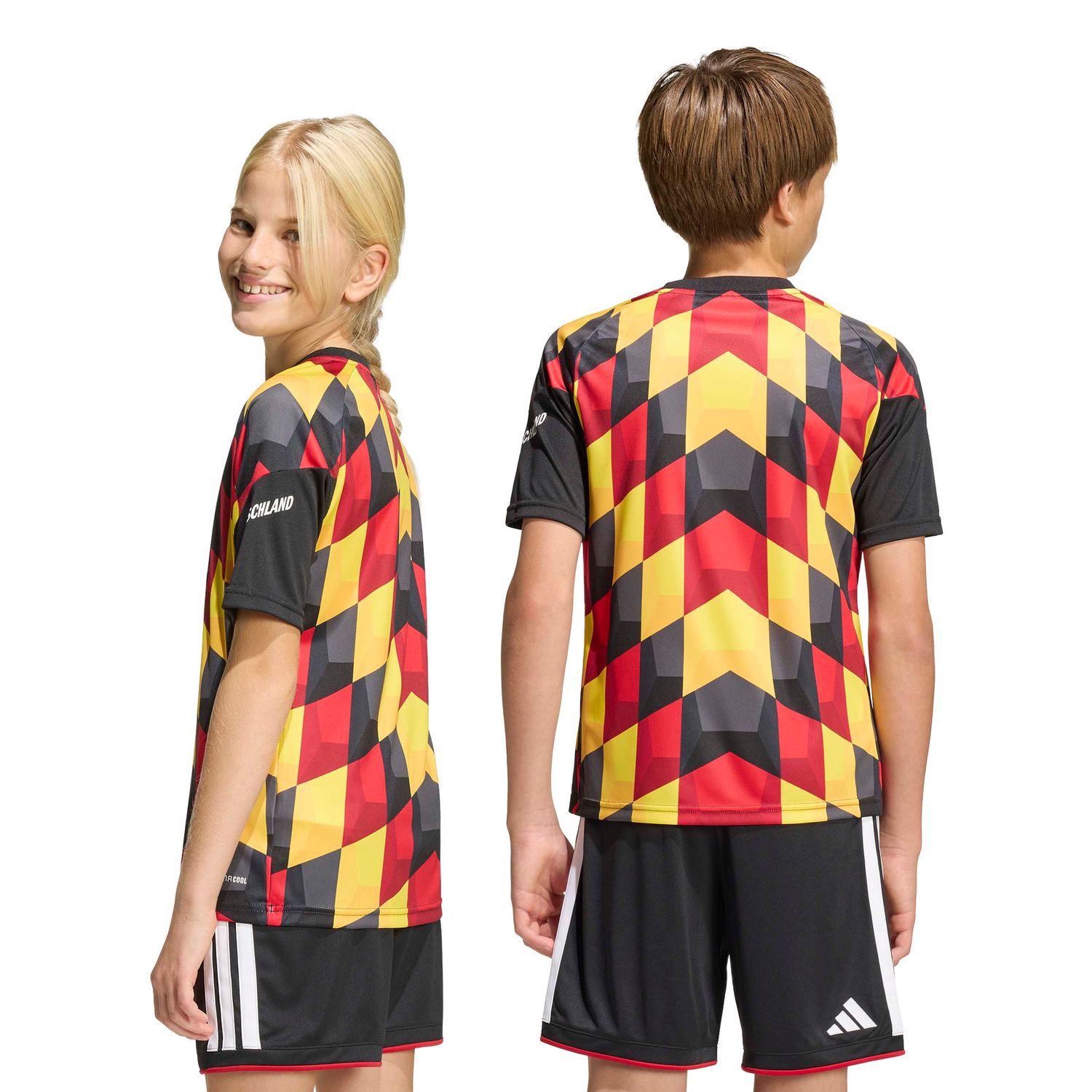 GERMANY 2026 PREMATCH JERSEY YOUTH (BLACK/YELLOW)