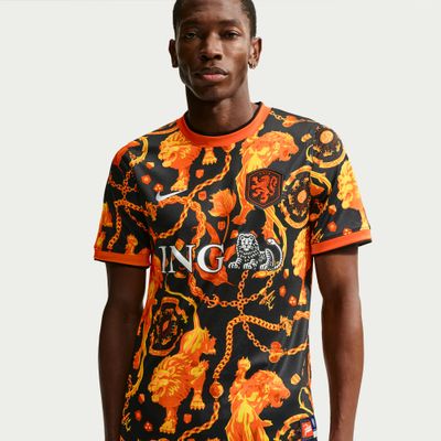 NETHERLANDS X PATTA 2026 ACADEMY SS JERSEY (BLACK/ORANGE)