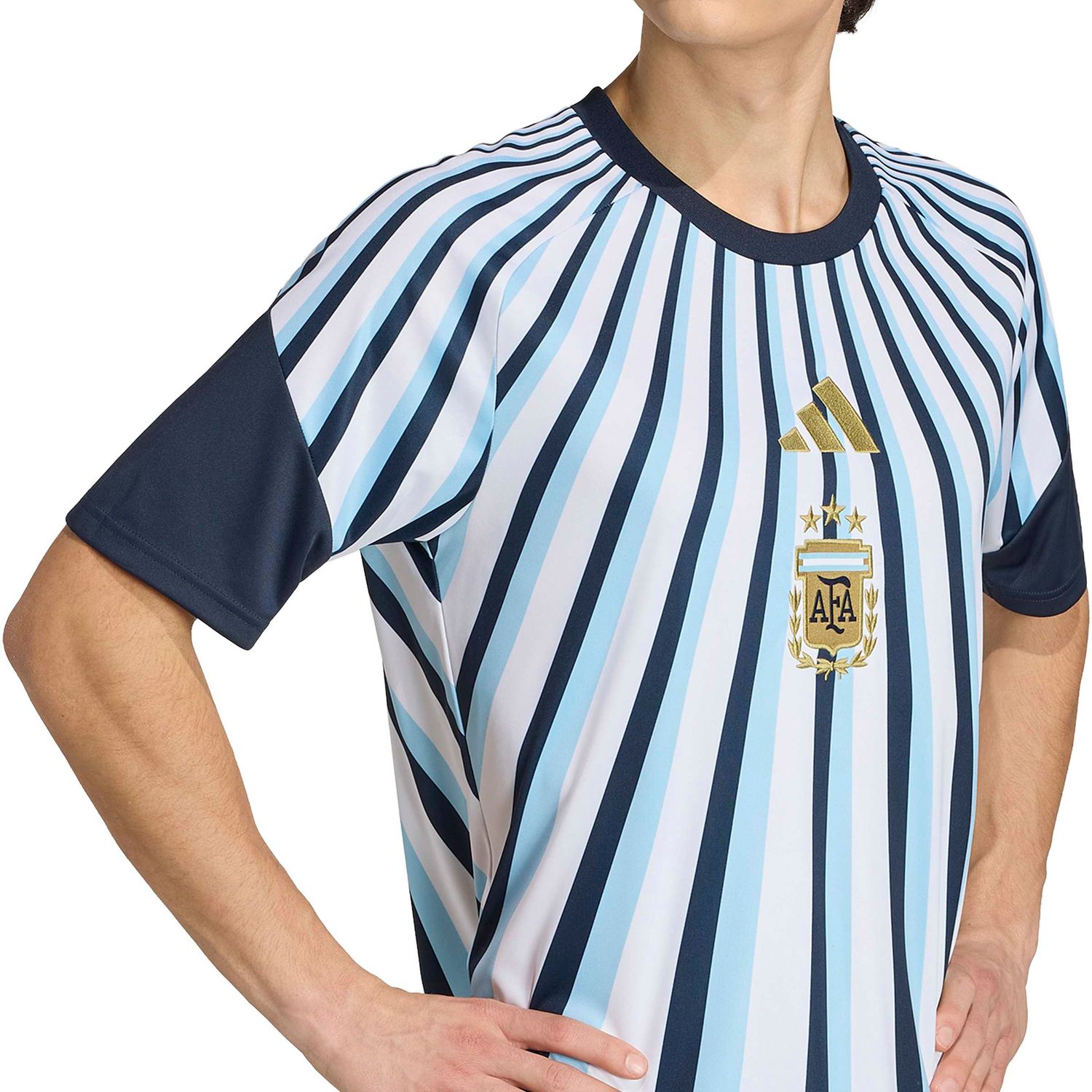ARGENTINA HOME 2026 PREMATCH JERSEY (WHITE/BLUE)