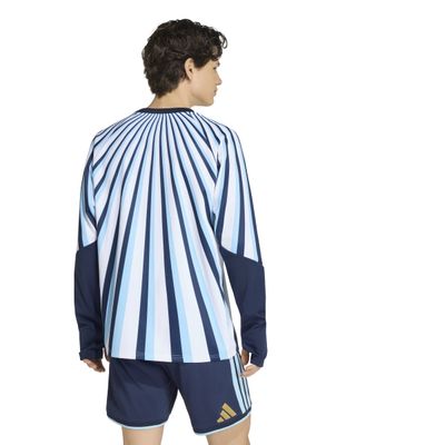 ARGENTINA 2026 HOME PREMATCH WARM TOP (WHITE/BLUE)