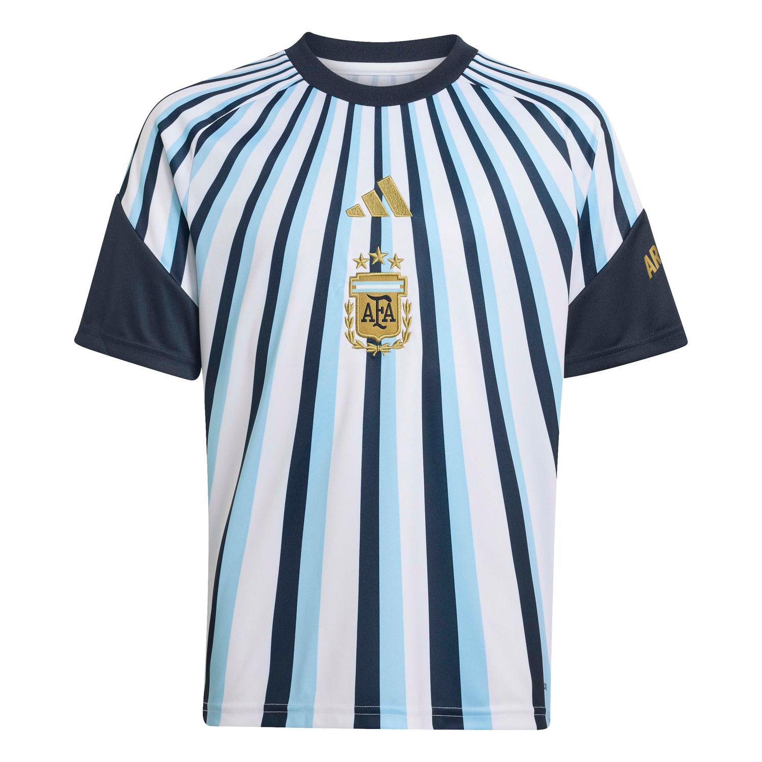 ARGENTINA 2026 HOME PREMATCH JERSEY YOUTH (WHITE/BLUE)