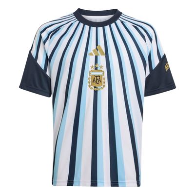 ARGENTINA 2026 HOME PREMATCH JERSEY YOUTH (WHITE/BLUE)