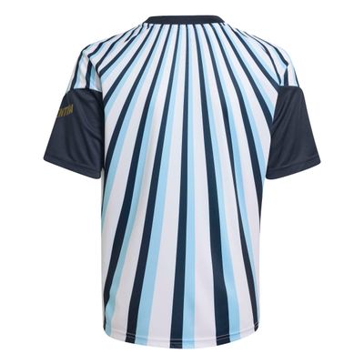 ARGENTINA 2026 HOME PREMATCH JERSEY YOUTH (WHITE/BLUE)