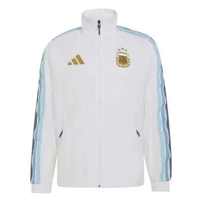 ARGENTINA 2026 HOME ANTHEM JACKET (WHITE)