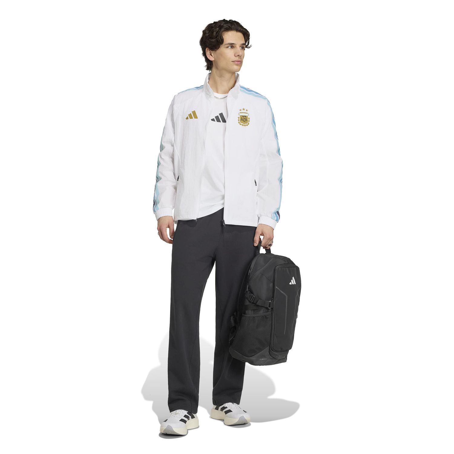 ARGENTINA 2026 HOME ANTHEM JACKET (WHITE)