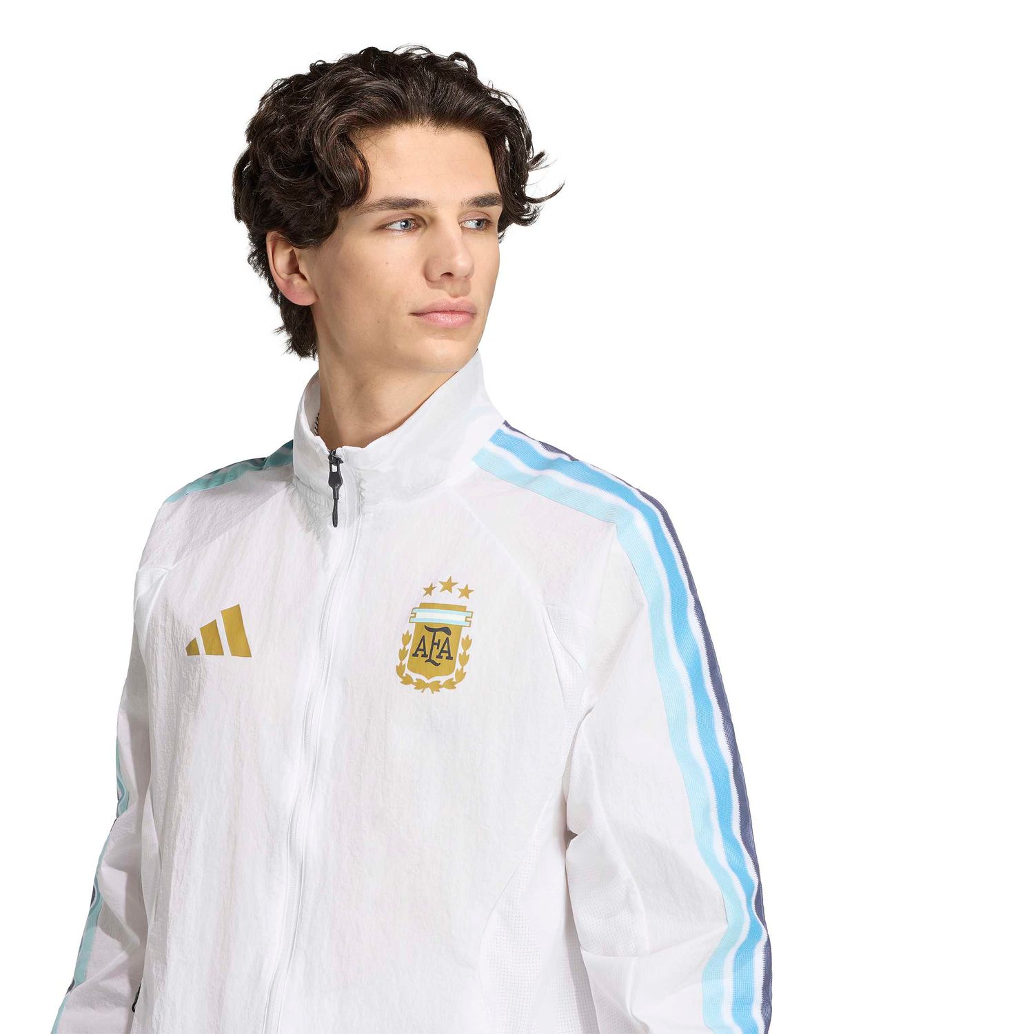 ARGENTINA 2026 HOME ANTHEM JACKET (WHITE)