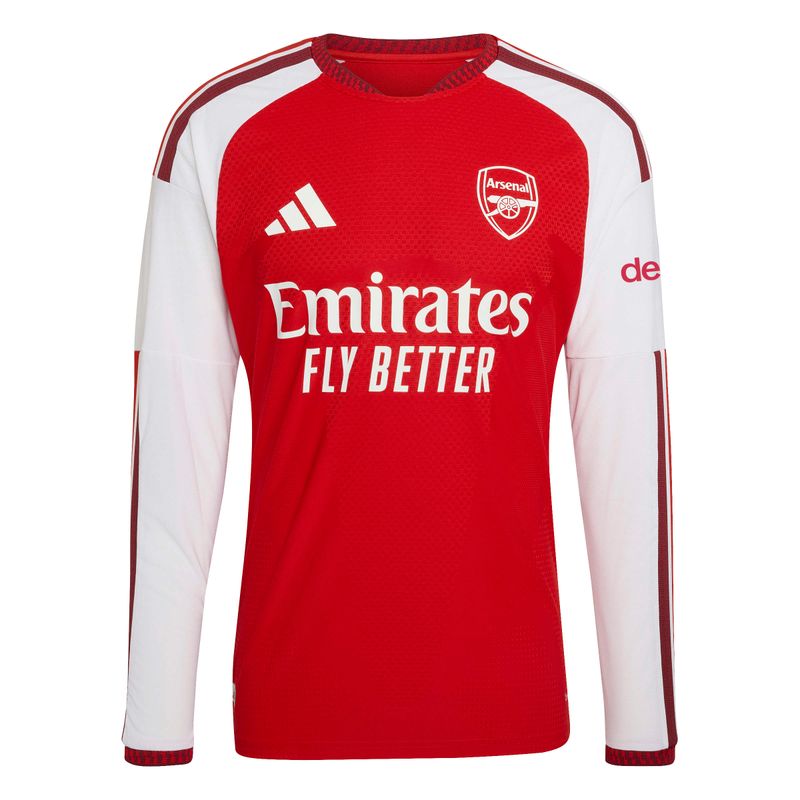 Adidas Arsenal 26/27 Long Sleeve Authentic Home Jersey - SoccerWorld