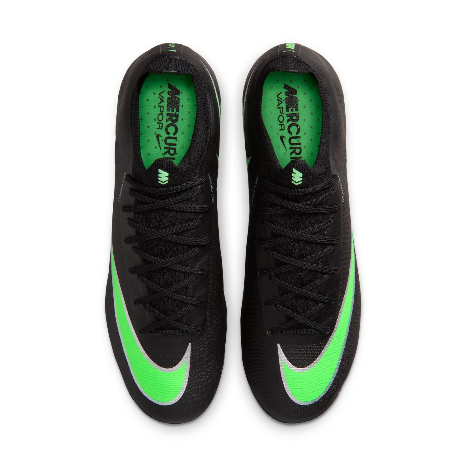 MERCURIAL VAPOR 17 ELITE FG (BLACK/GREEN)