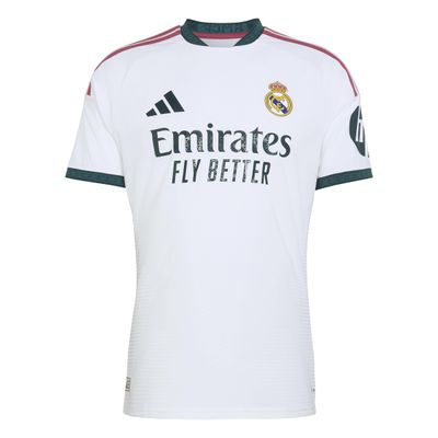 REAL MADRID 26/27 AUTHENTIC HOME JERSEY (WHITE/PINK)