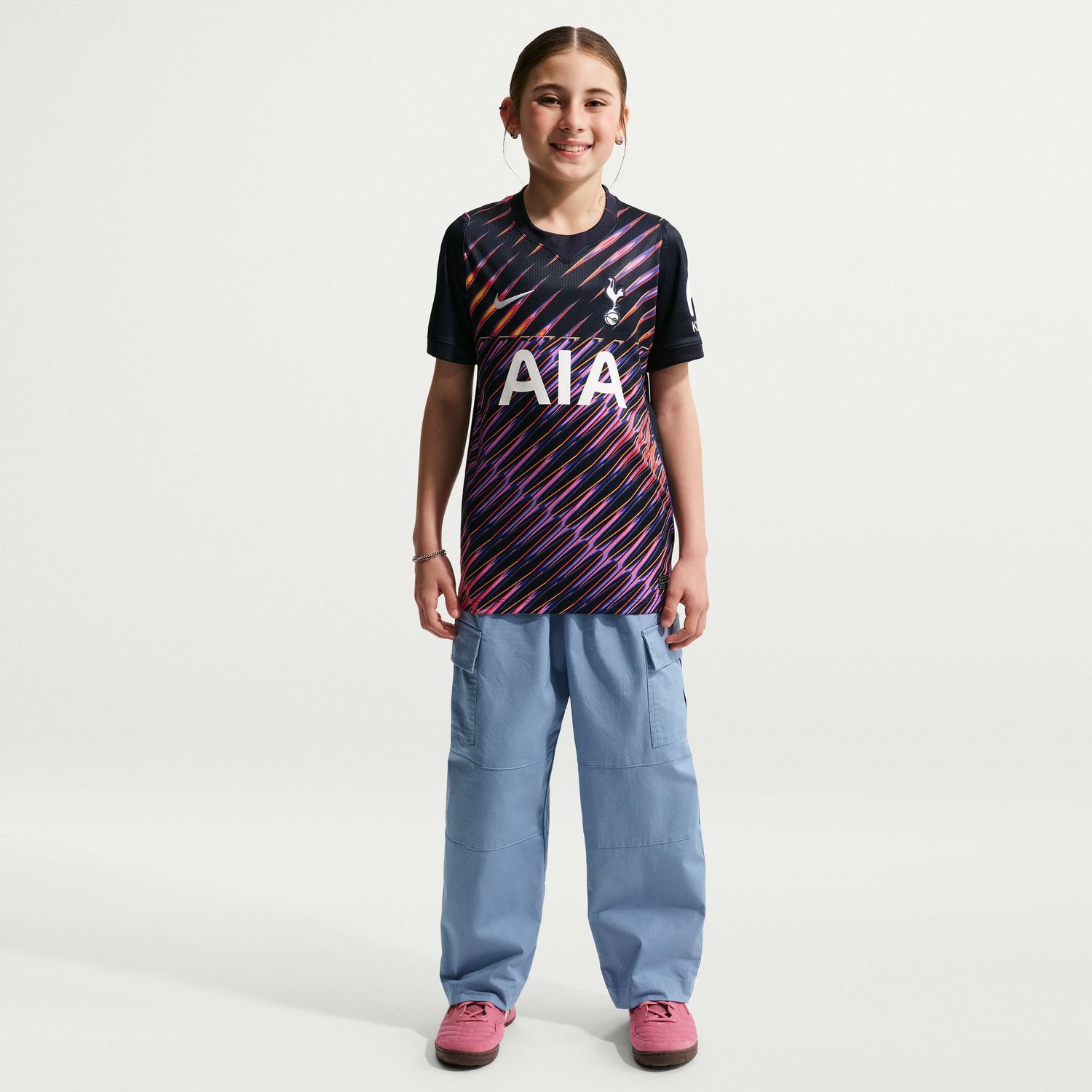 TOTTENHAM 26/27 AWAY JERSEY YOUTH (NAVY/MULTI)