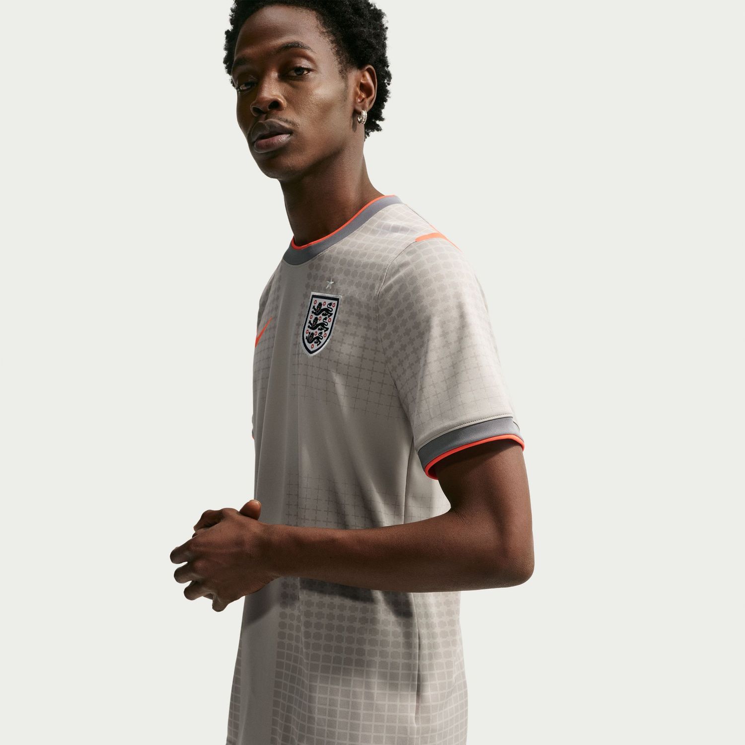 ENGLAND X PALACE 2026 ACADEMY SS JERSEY (GRAY)