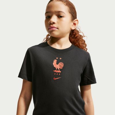 FRANCE 2026 CREST TEE YOUTH (BLACK)