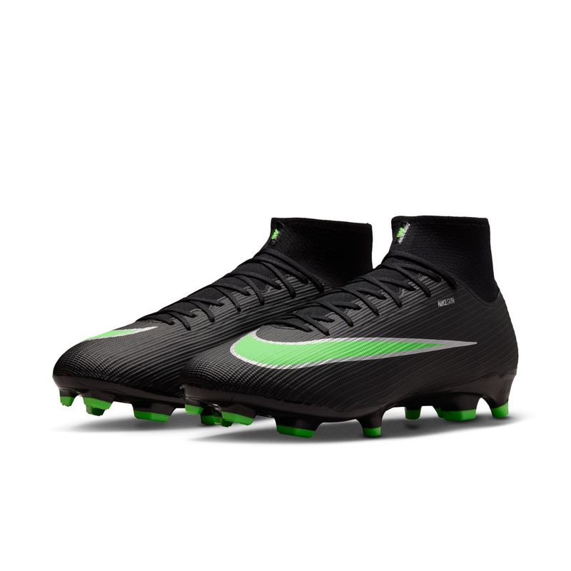 MERCURIAL SUPERFLY 11 ACADEMY FG/MG (BLACK/GREEN)