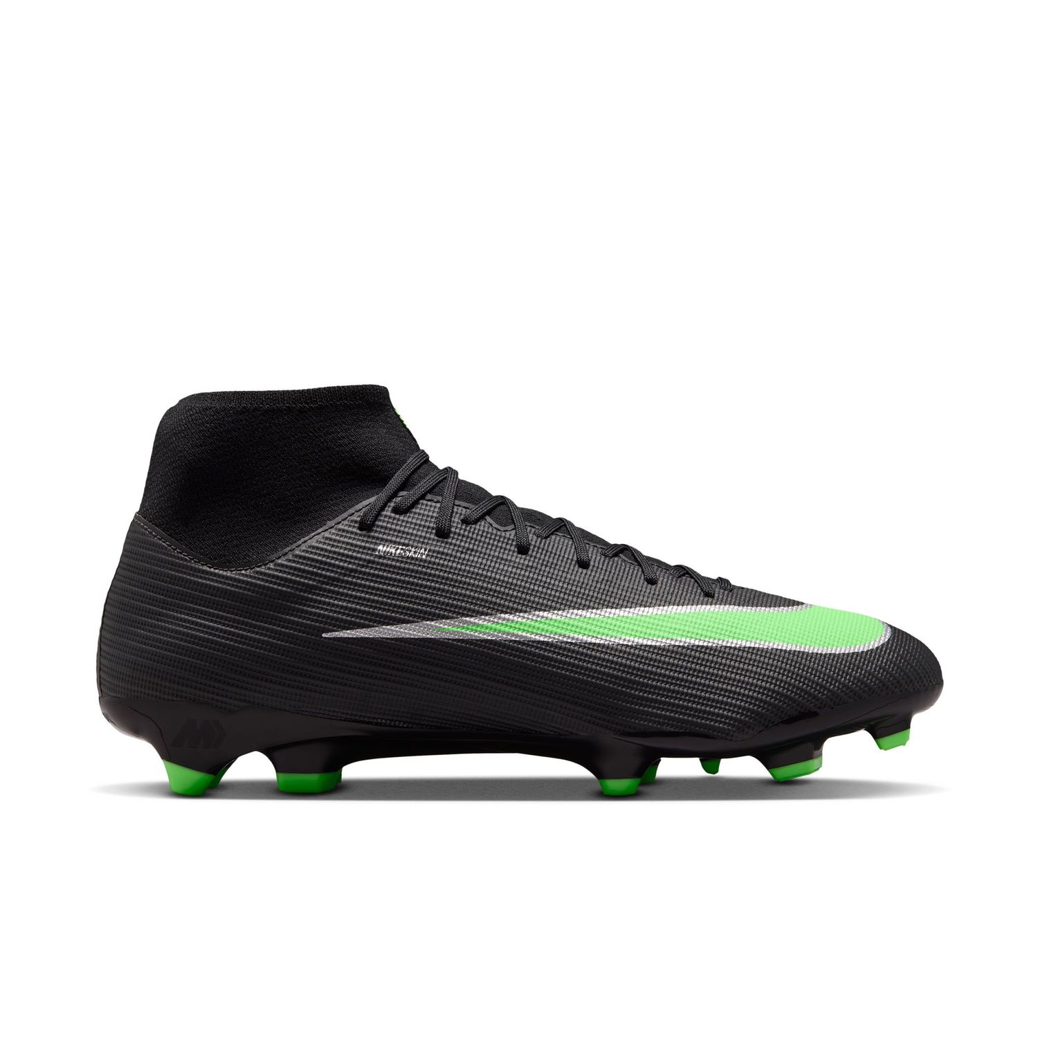 MERCURIAL SUPERFLY 11 ACADEMY FG/MG (BLACK/GREEN)