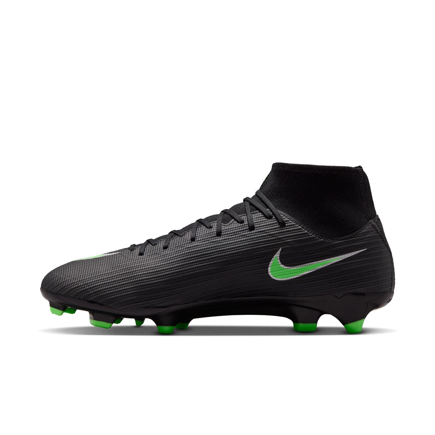 MERCURIAL SUPERFLY 11 ACADEMY FG/MG (BLACK/GREEN)