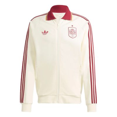 SPAIN 2026 AWAY ANTHEM JACKET (WHITE/RED)