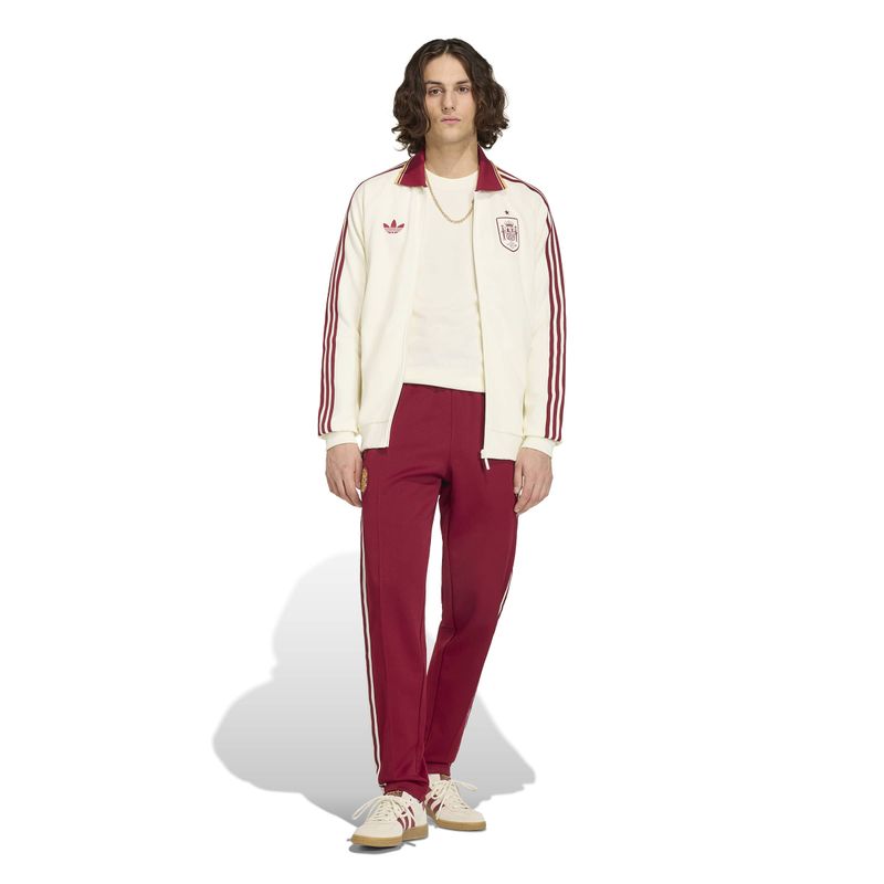 SPAIN 2026 AWAY ANTHEM JACKET (WHITE/RED)