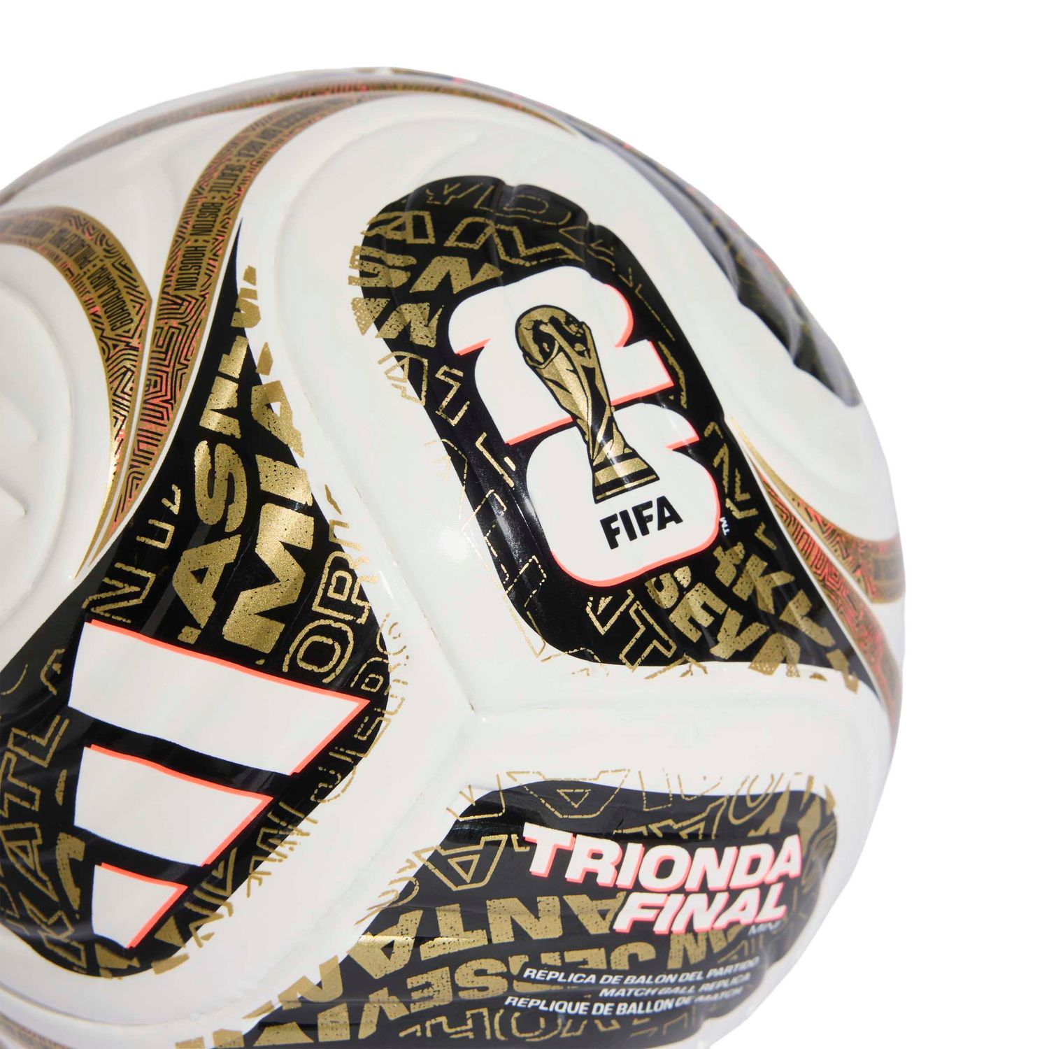 WORLD CUP 2026 TRIONDA FINALS MINI BALL (WHITE/BLACK/GOLD)