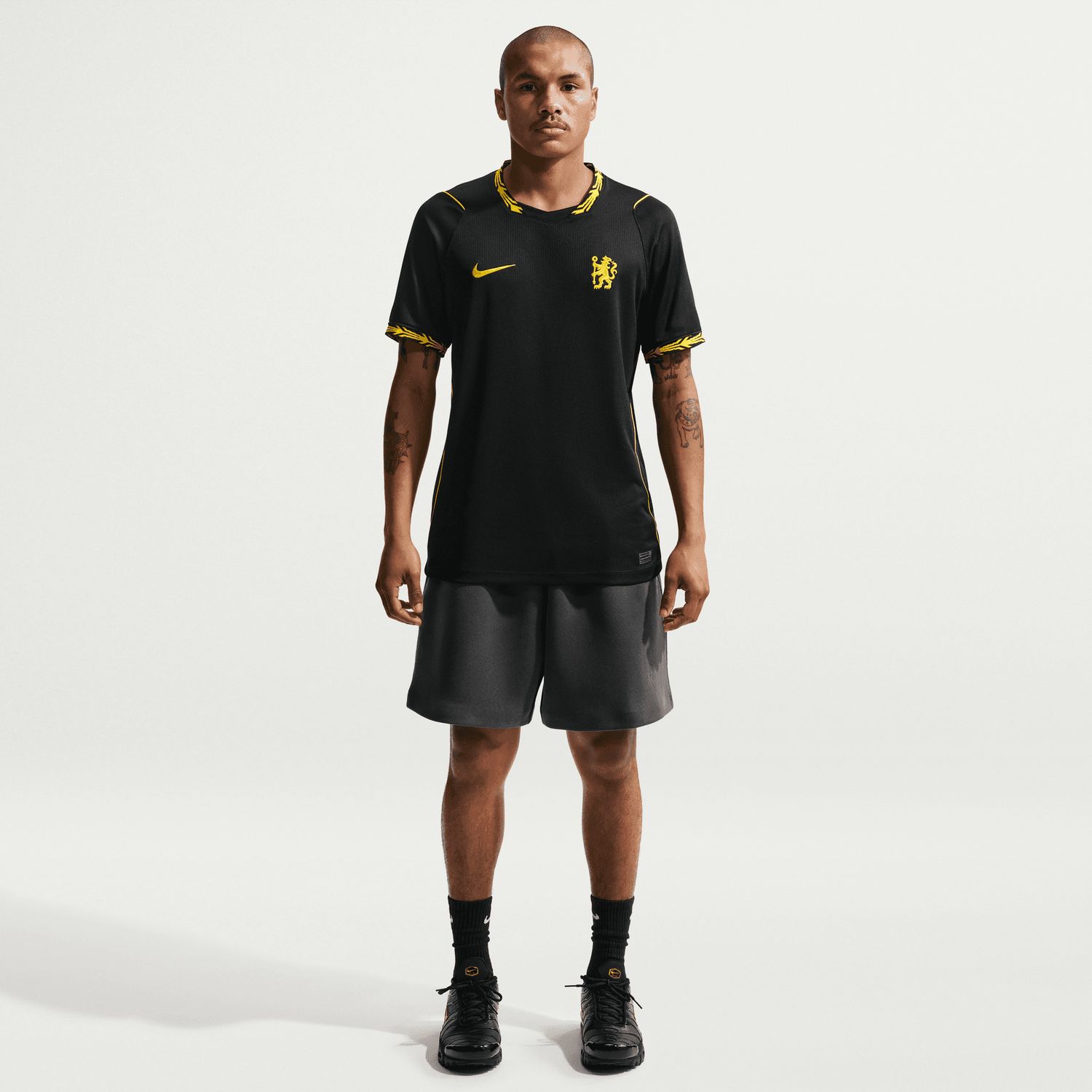CHELSEA 26/27 AWAY JERSEY (BLACK/YELLOW)
