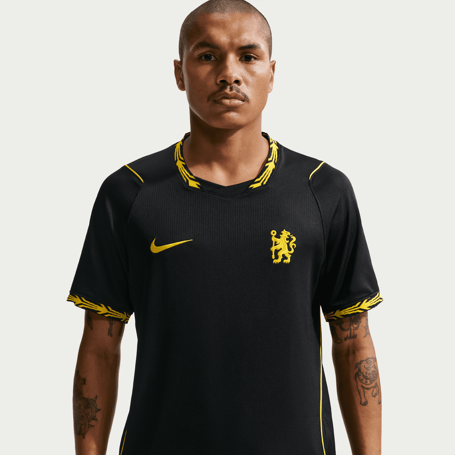 CHELSEA 26/27 AWAY JERSEY (BLACK/YELLOW)