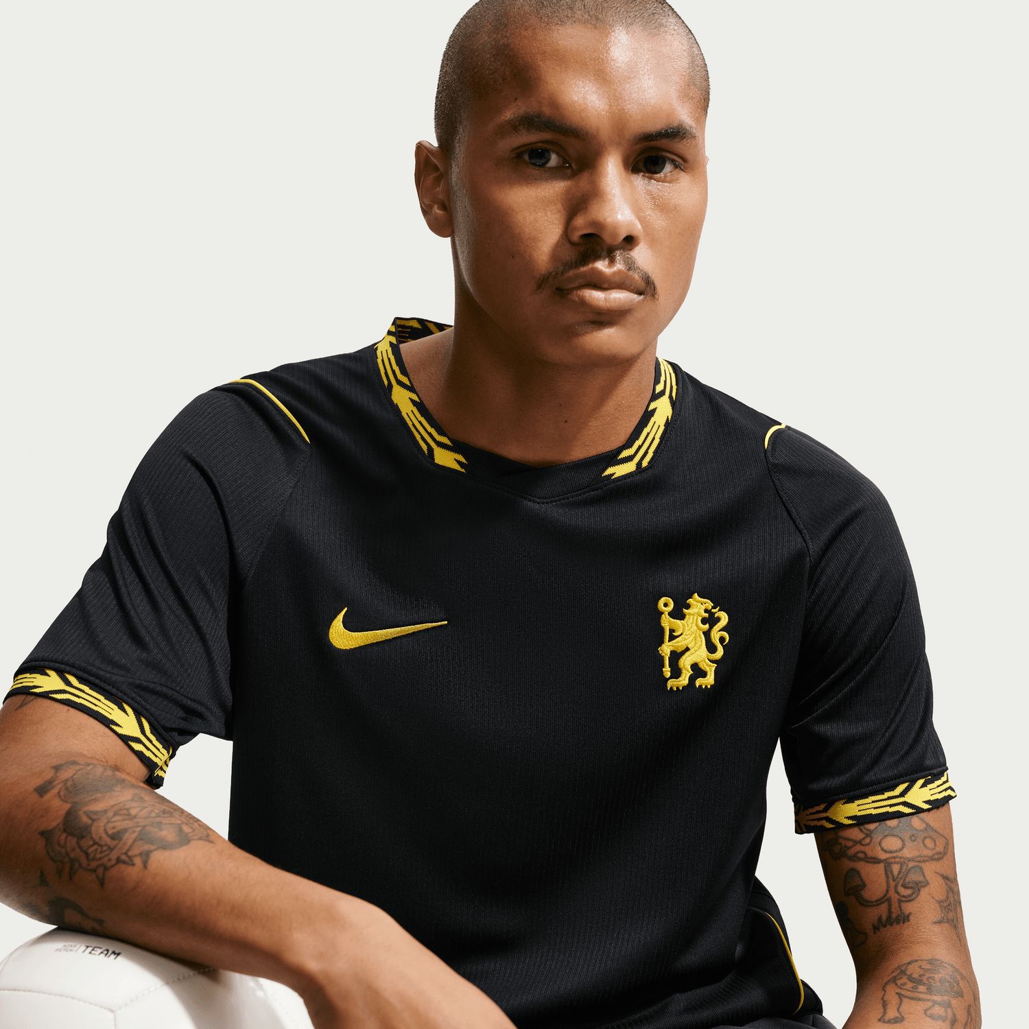 CHELSEA 26/27 AWAY JERSEY (BLACK/YELLOW)