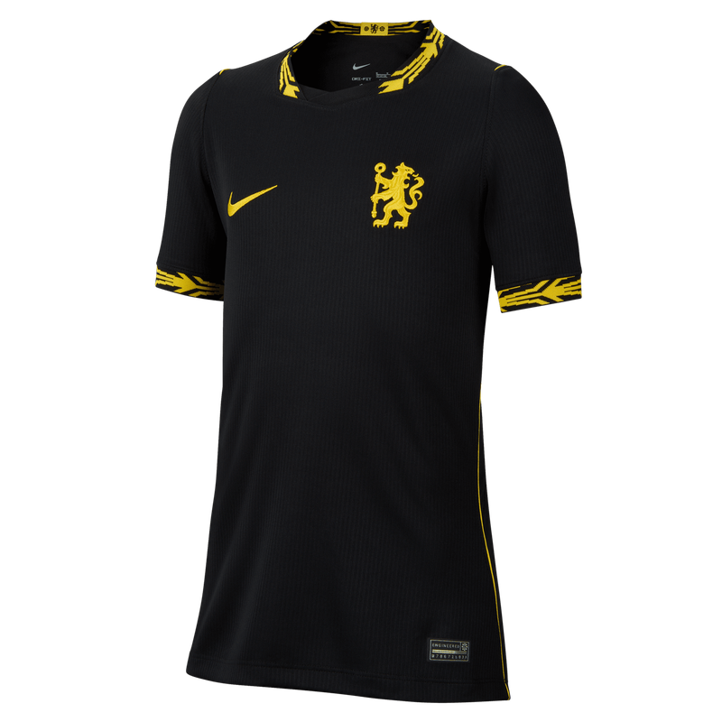 CHELSEA 26/27 AWAY JERSEY YOUTH (BLACK/YELLOW)