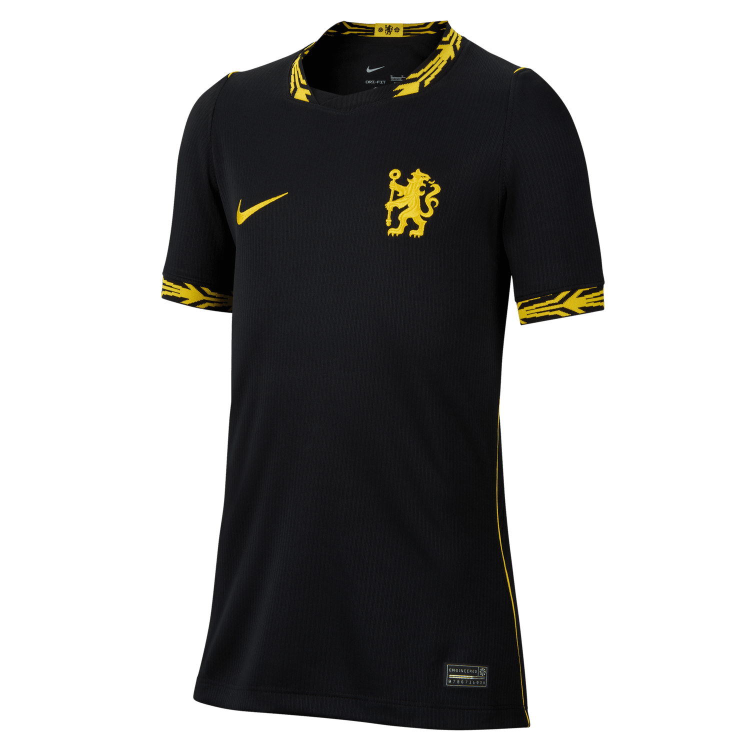 CHELSEA 26/27 AWAY JERSEY YOUTH (BLACK/YELLOW)
