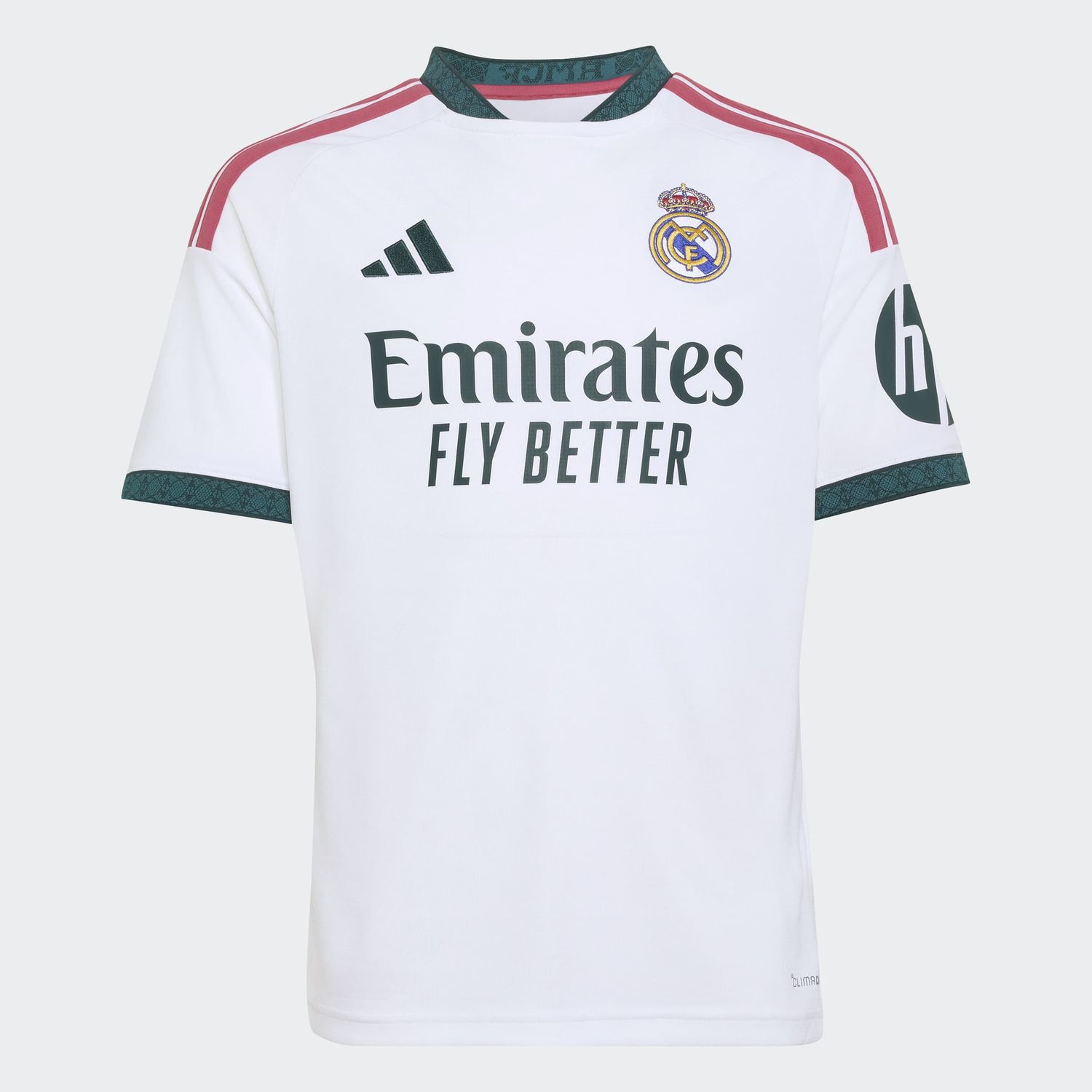 REAL MADRID 26/27 HOME JERSEY YOUTH (WHITE/PINK)